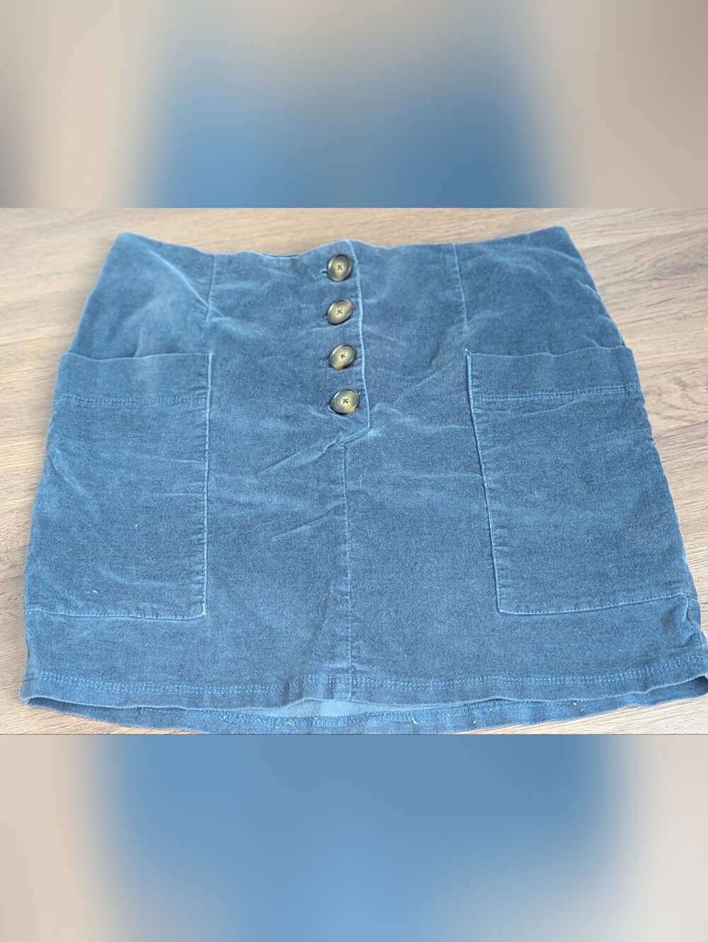 BDG Velvet Mini Skirt